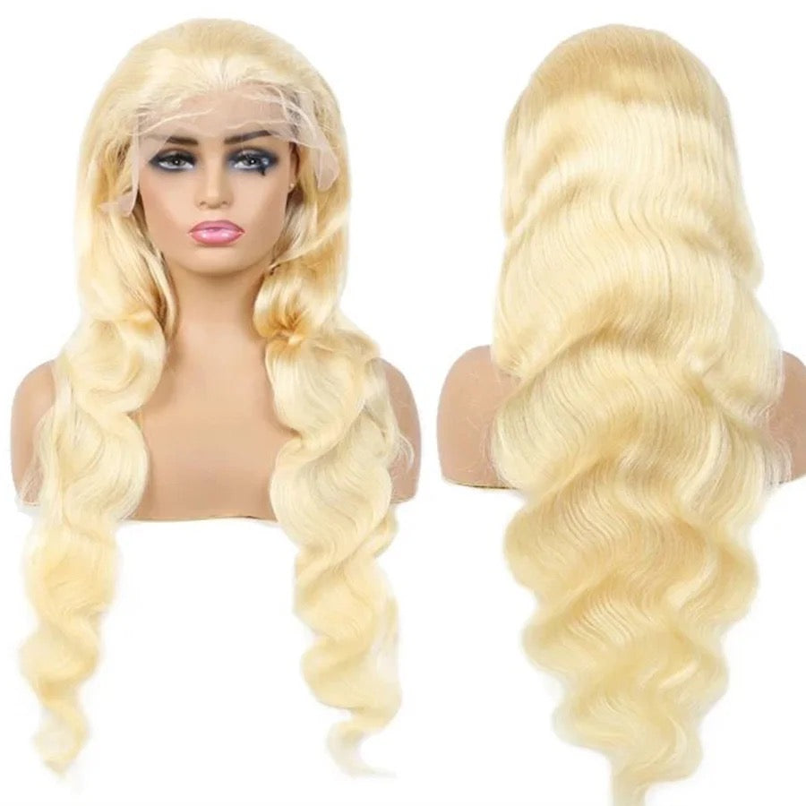 Blonde Body Wave 13x4 Lace Frontal Wig